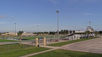 Weather camera view of Edna ISD.