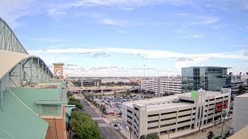 Weather camera view of Minute Maid Park.